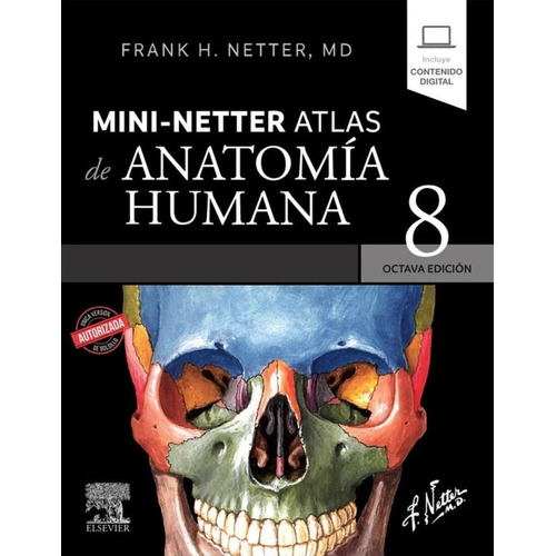 Mini Netter. Atlas de Anatomía Humana 8va Edición: No, de Netter, F.H.. Serie Netter, vol. 1. Editorial Desconocida, tapa pasta blanda, edición 8 en español, 2023