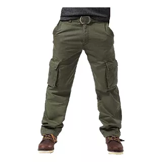 Packx 2unid Pantalon Hombre Cargo Reforzado Hard Work War 