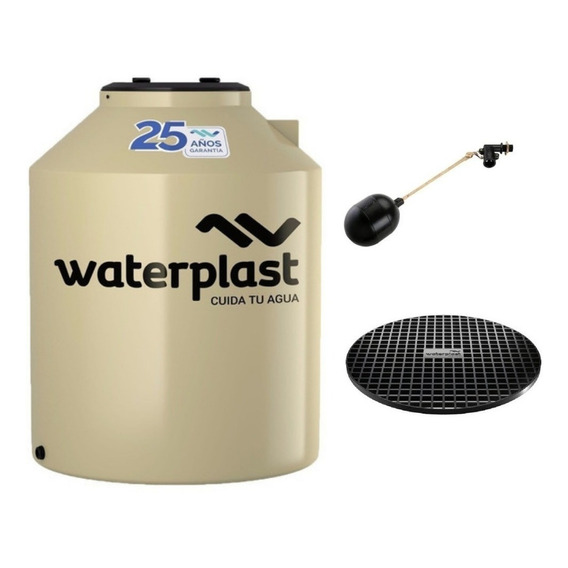 Tanque Clásico Tricapa Waterplast 750lts + Base + Flotante