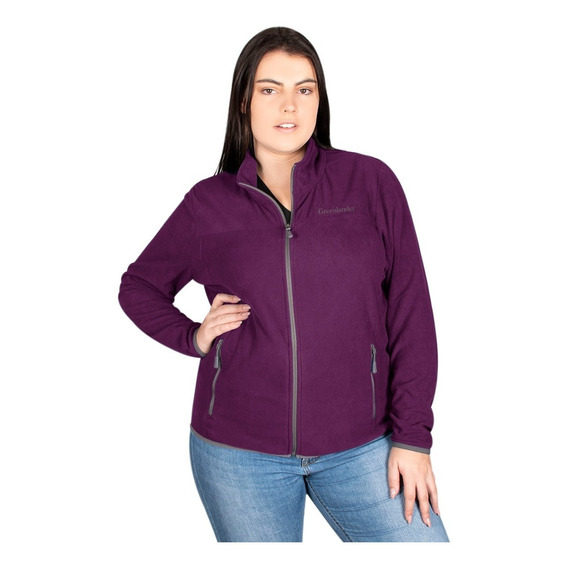 Sudadera Mujer Greenlander Fce7597xl Plus Sizes Ligero Moda