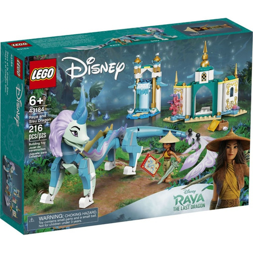 Juguete Lego® Disney Raya Y Sisu Dragon 43184 Cantidad de piezas 216