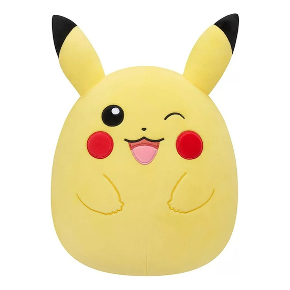 Peluche Pokémon Squishmallow De Pikachu Guiño Sqpk00038 Srj