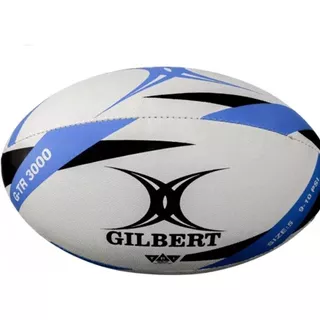 Pelota Rugby Gtr3000 Nº5 Gilbert Training Entrenamiento Color Azul