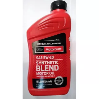 Aceite Semisintetico Motorcraft Sae 5w20 Sn Api Sp Original 