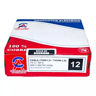 Cable Thw Cal 12 (100 % Cobre)