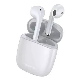 Auriculares Baseus In Ear Inalámbricos Bluetooth  Encok W04  Blanco