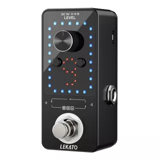 Pedal De Efecto Lekato Looper Pro  Negro