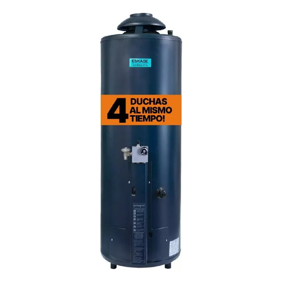 Termotanque Multigas Eskabe Acquapiu Hybrid 4 H1100 1100l Ct Color Azul acero