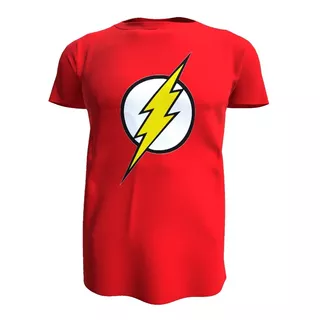 Polera Flash Sheldon Cooper, Big Bang Theory 100% Algodón