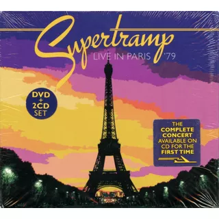 Supertramp - Live In Paris '79 2-dvd + Cd Deluxe