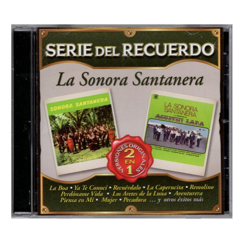 La Sonora Santanera - Serie Del Recuerdo 2 En 1 - Disco Cd