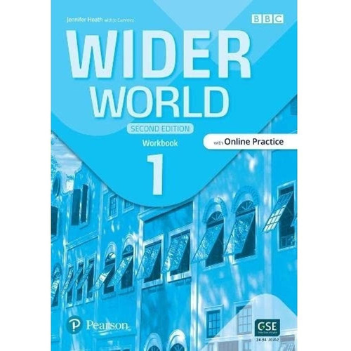 Wider World 1 - 2/Ed. - Workbook With Online Practice And App, de Heath, Jennifer. Editorial Pearson, tapa blanda en inglés internacional, 2022