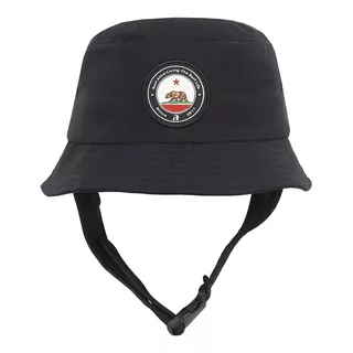 Chapéu Para Surf Cali Bear Bucket Preto