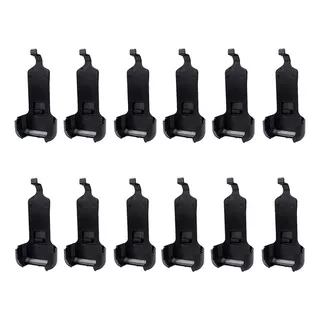 12 Clips Originales Para Cinturon De Walkie Talkie Compatibl