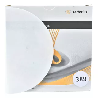 Papel Filtro Sartorius 389 Whatman 41 Pk/100 125mm