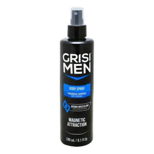 Fragancia Corporal Grisi Men Magnetic Attraction 240 Ml