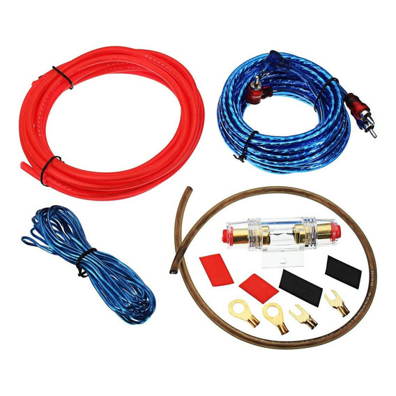 Kit De Cables Para Instalar Potencia Woofer Clicshop