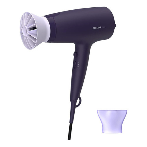 Secadora De Cabello Philips 2100 W Y 6 Velocidades Bhd340_10 Color Violeta Oscuro