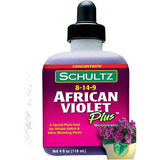 Schultz African Violet Plus Alimento Vegetal 8-14-9, 4 Oz Lí