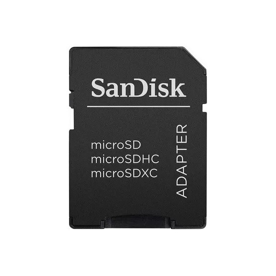 Adaptador Micro Sd Sandisk Alta Velocidad Para Difere Marcas