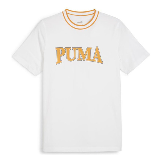 Polera Puma Puma Squad Big Graphic Tee Blanco Hombre