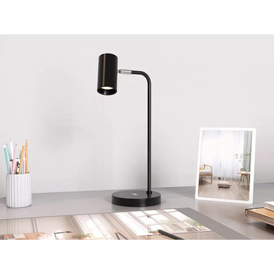Lámpara De Escritorio Tbcin Esq1-10w Negra Usb 150mm