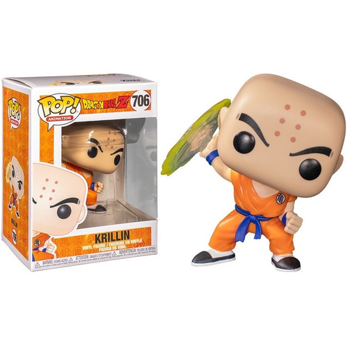 Funko Pop Dragon Ball Z Krillin W Destructo Disc