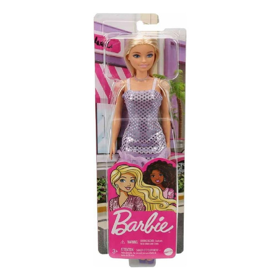 Barbie Rubia Vestido De Fiesta 