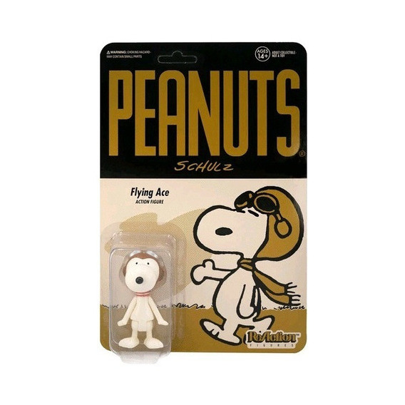 Super 7 Peanuts Flying Ace Reaction