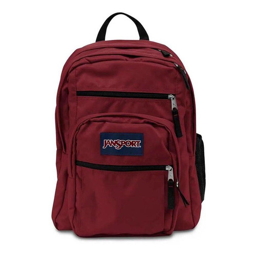 Mochila Jansport Big Student Viking Red 34 Litros Color Rojo Oscuro