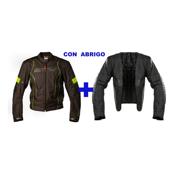 Campera Moto Stav Base Plus Abrassion Control Motoscba