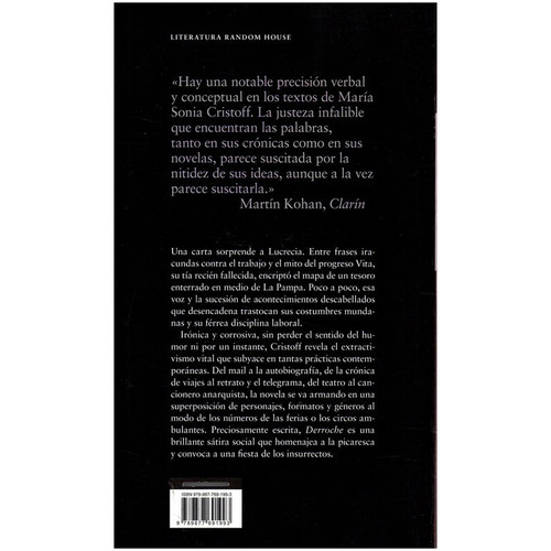 Libro Derroche - Maria Sonia Cristoff