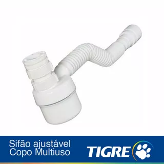 Sifão Ajustável Multiuso Copo Tigre