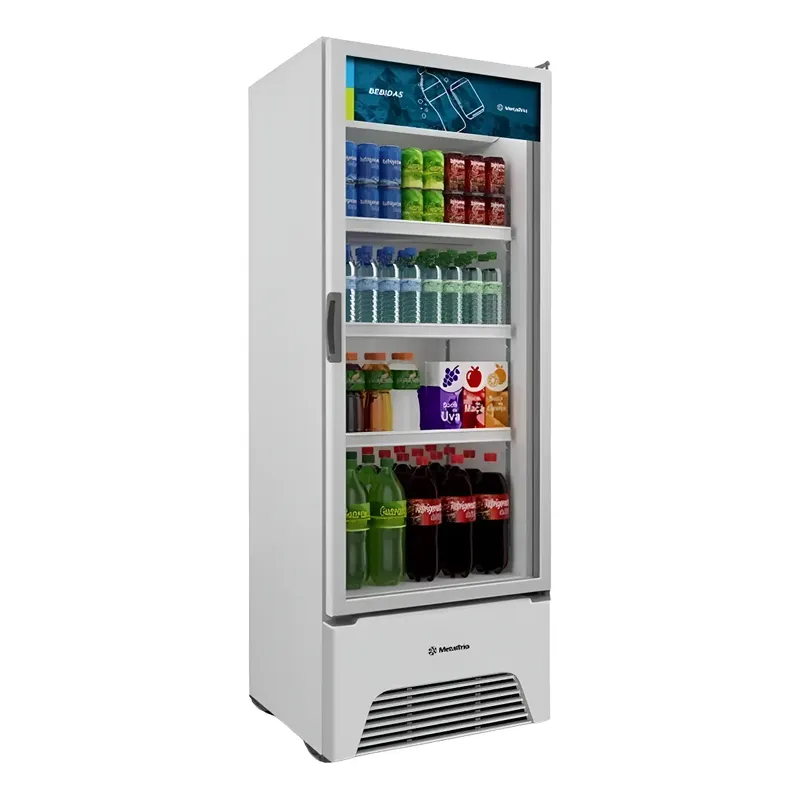 Geladeira Expositora Vertical Bebida Essential 403 L Metalfrio