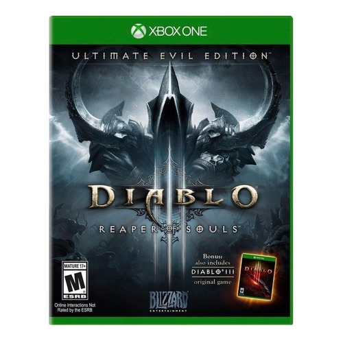 Diablo III: Reaper of Souls  Diablo III Ultimate Evil Edition Blizzard Entertainment Xbox One Físico