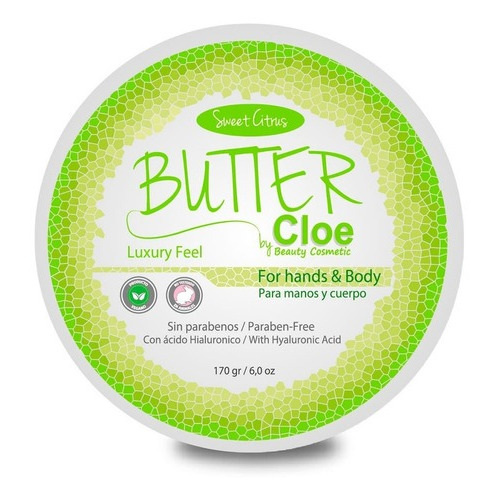  Cloe Manteca Butter Para Manos Y Cuerpo Aroma Sweet Citrus