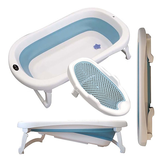 Bañera Para Bebe Avanti Plegable Compacto Baby Wash 