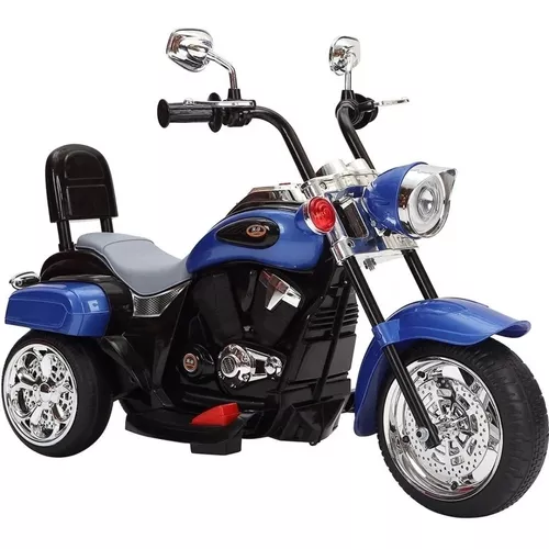 Moto Elétrica Infantil Harley Davidson (Branca - 6V) - Brink +