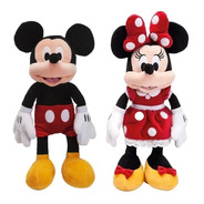 Kit Pelúcia Disney Mickey E Minnie Mouse 50cm - Fun Original