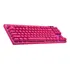 Teclado inalámbrico para juegos Logitech G Pro X Tkl rosa magenta