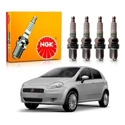  Jogo Velas Ngk Punto 1.6 1.8 16v Etorq 2011 A 2014
