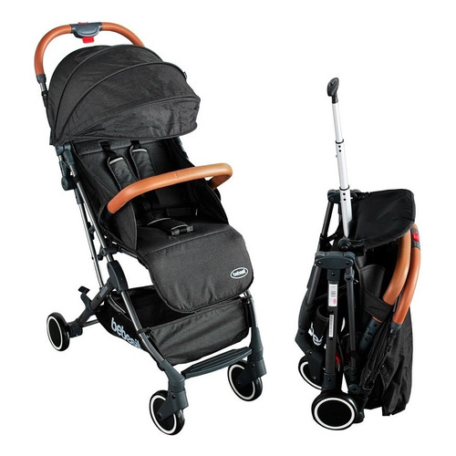 Coche Para Bebe Tipo Maleta Sprint Flex Bebesit Mimaitos Color Negro