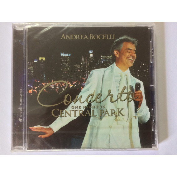 Cd Andrea Bocelli Concerto One Night In Central Park