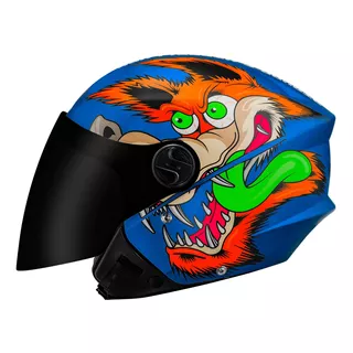 Capacete Aberto Pro Tork New Liberty Three Coyote Vis Fume