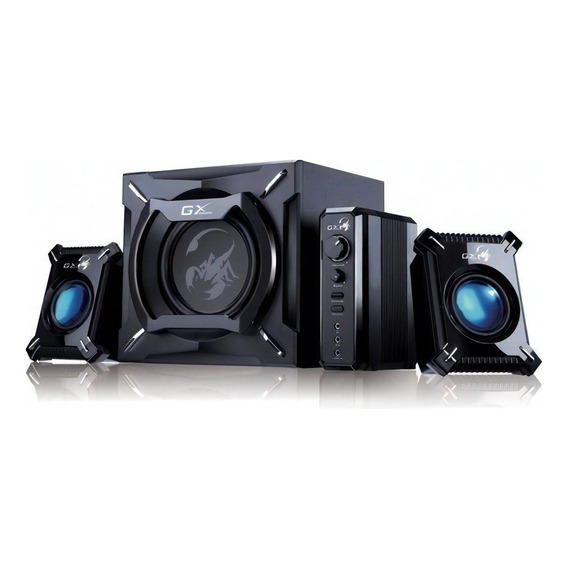 Parlantes Gamer Genius Gx Sw-g2.1 2000 45w + Rms Subwoofer 