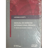 Scotti Manual De Derecho Internacional Privado 2da Edición 