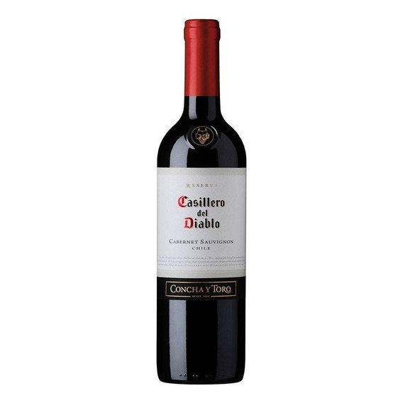 Vinho tinto Cabernet Sauvignon Casillero del Diablo 750ml