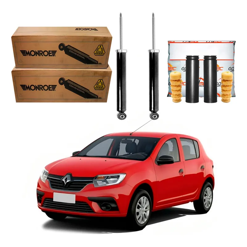 Kit Amortecedor Traseiro Sandero 1.0 1.6 2014 A 2017