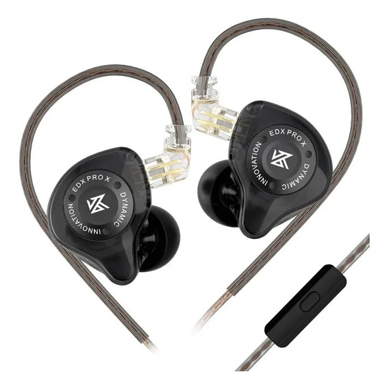 Audífonos Kz Edx Pro-x Monitores In-ear Gamer New Model