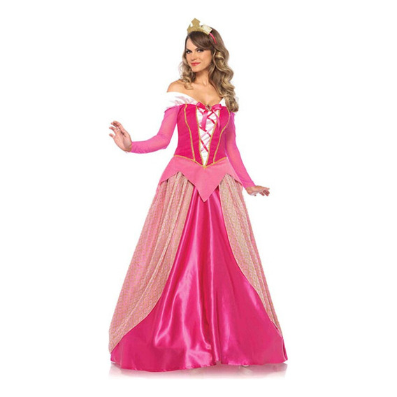 Disfraz De Princesa Aurora Para Mujer, Disfraz De Halloween